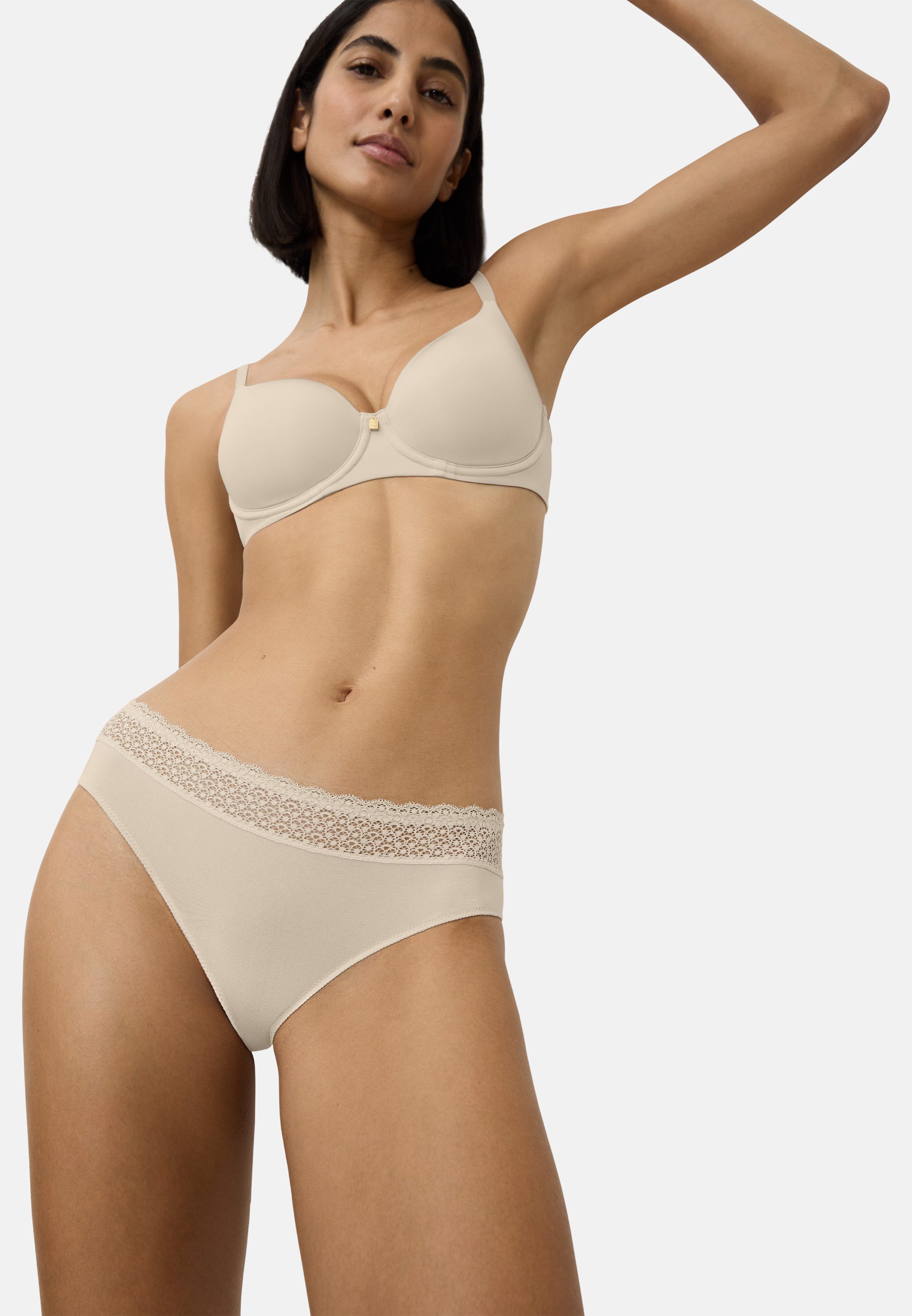 Triumph Tai-Slip 6er Pack Feel of Modal (Spar-Set, 6-St) Tai Slip - Atmungsaktiv - Eleganter Spitzenbund am Taillenrand