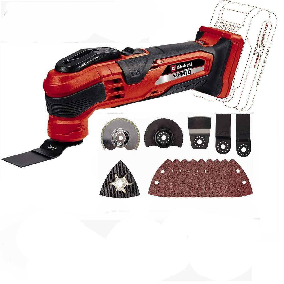 Einhell Akku-Multifunktionswerkzeug Einhell Akku-Multifunktionswerkzeug VARRITO 18V ohne Akku / Ladegerät