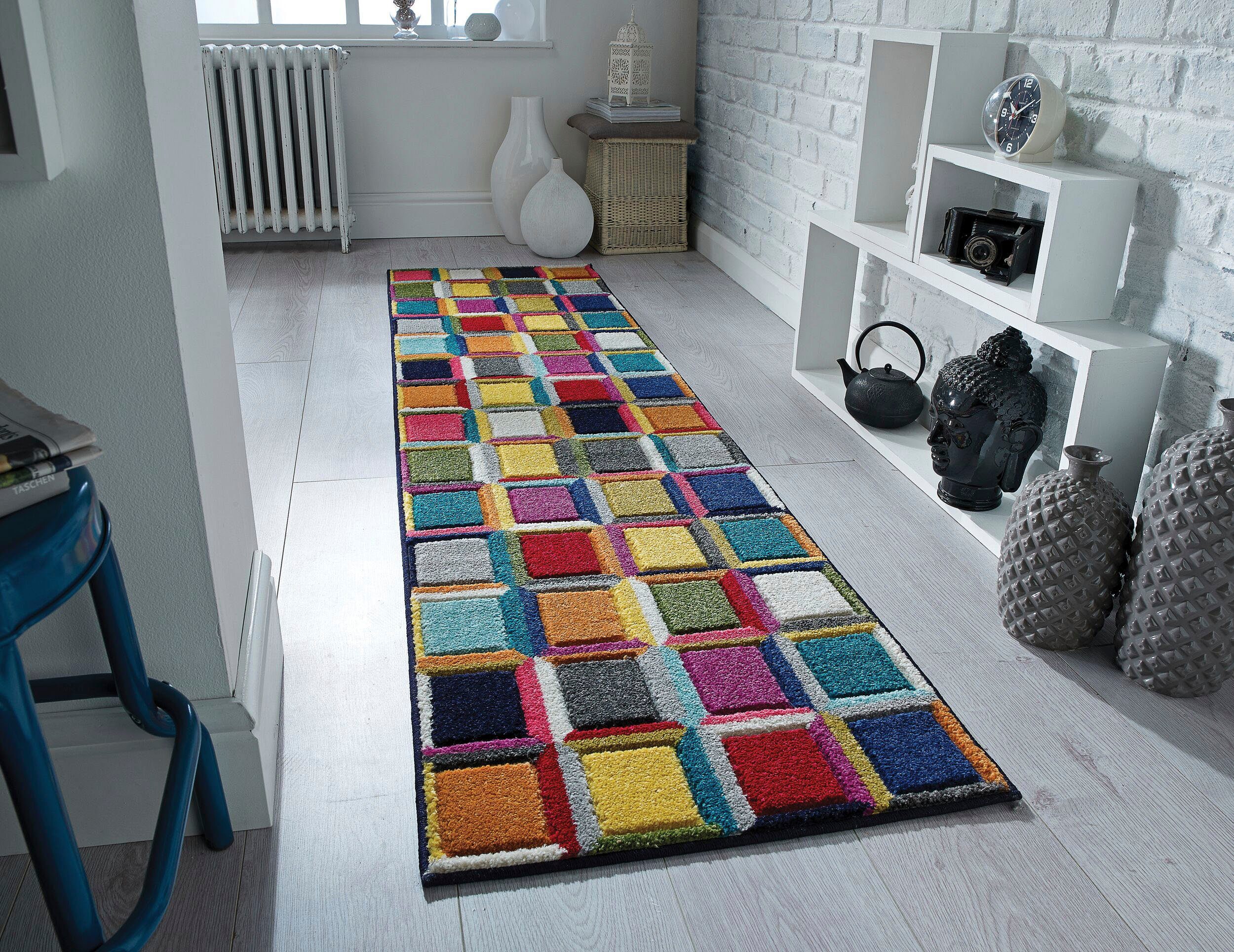 FLAIR RUGS Teppich WALTZ, rechteckig, Höhe: 10 mm, Handgeschnitzt