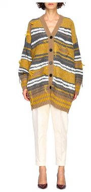 Missoni Strickpullover M MISSONI Distressed Oversized Strickjacke Cardigan Jacket Sweater Pul