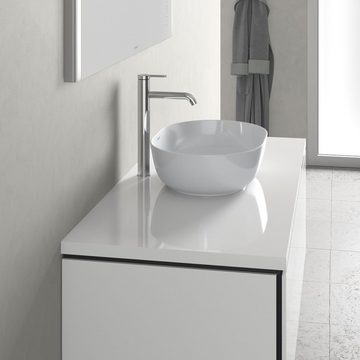 Duravit Waschtischarmatur C.1 Waschtischmischer, Größe XL mit AquaControl und AirPlus, Ausladung 16,6 cm, Chrom