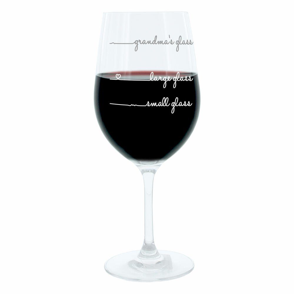 LEONARDO Weinglas XL Grandmas Glass Handwriting, Glas, lasergraviert