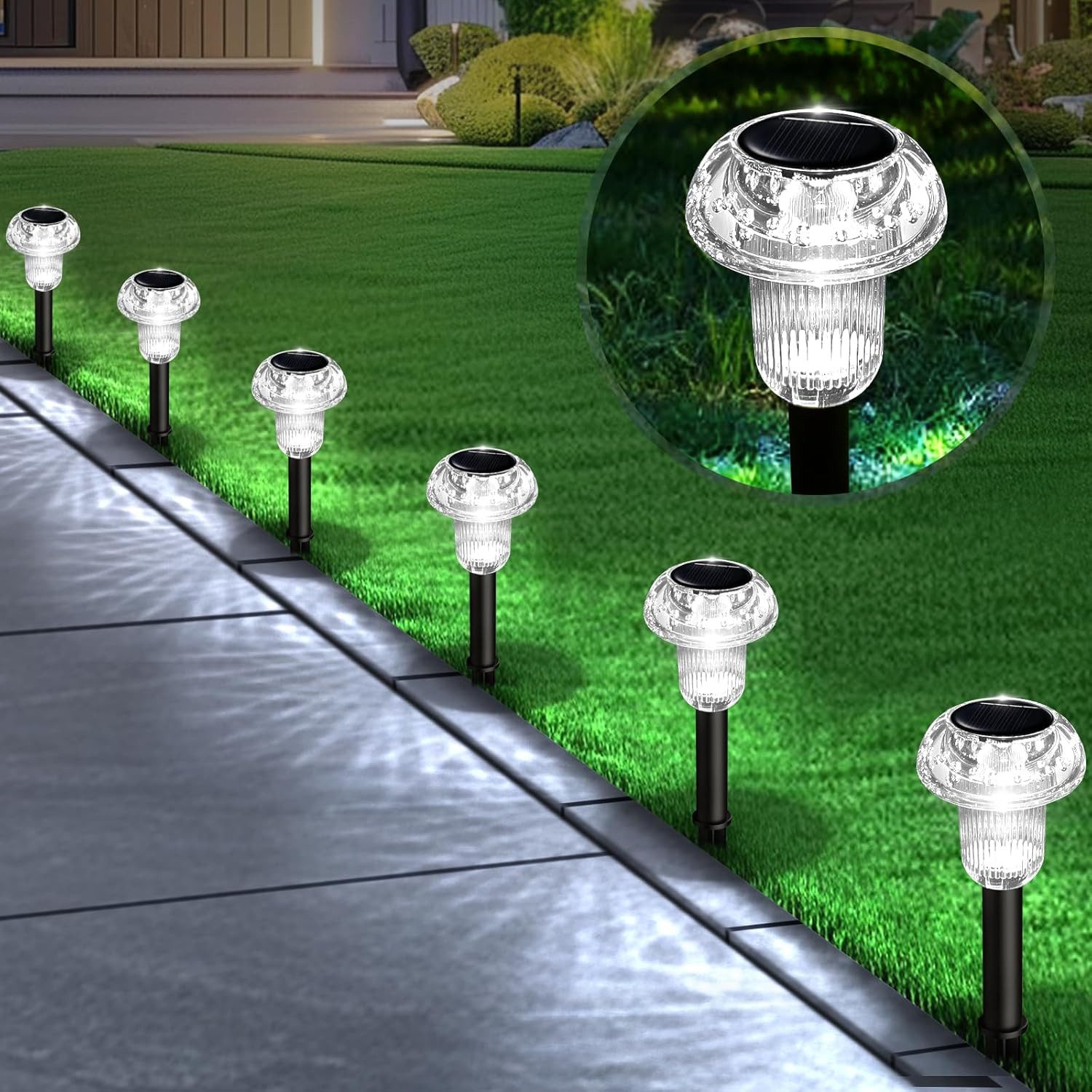 BlingBin LED Solarleuchte 6 Stück Solarlampen günstig online kaufen
