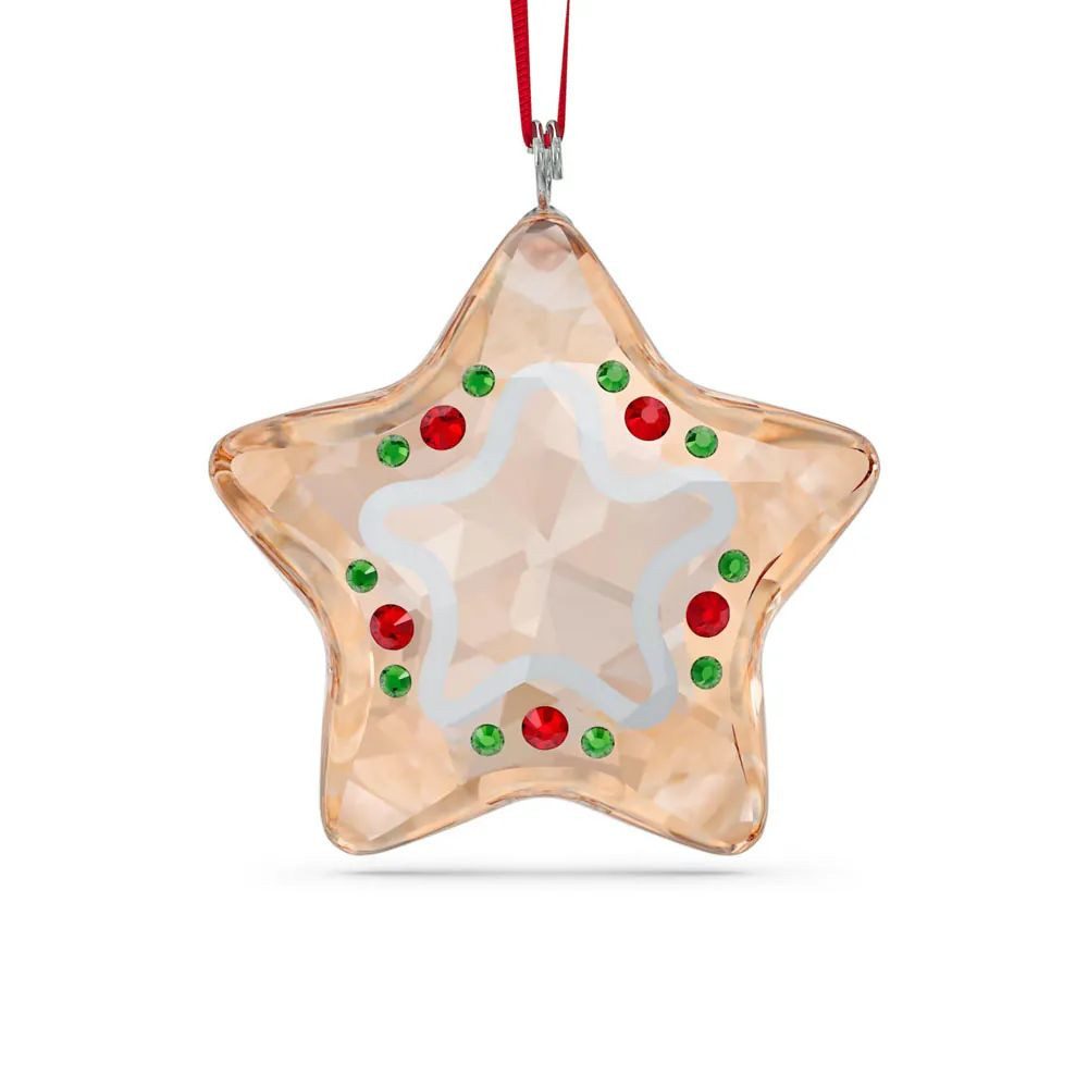 Swarovski Ornament Holiday Cheers Gingerbread Star 5627610