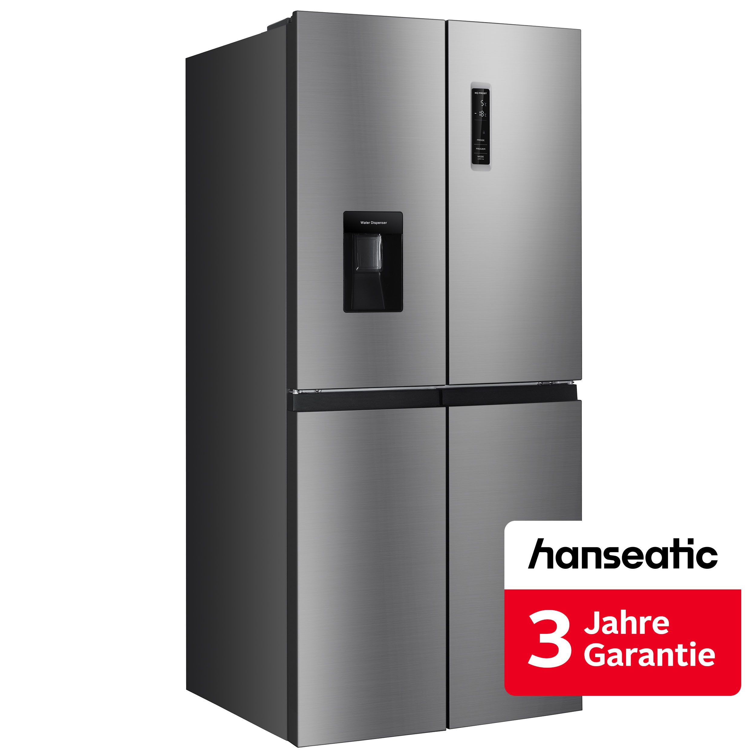 Hanseatic Multi Door HCDC18080CWDI, 180 cm hoch, 79 cm breit, inkl. 3 Jahre Herstellergarantie