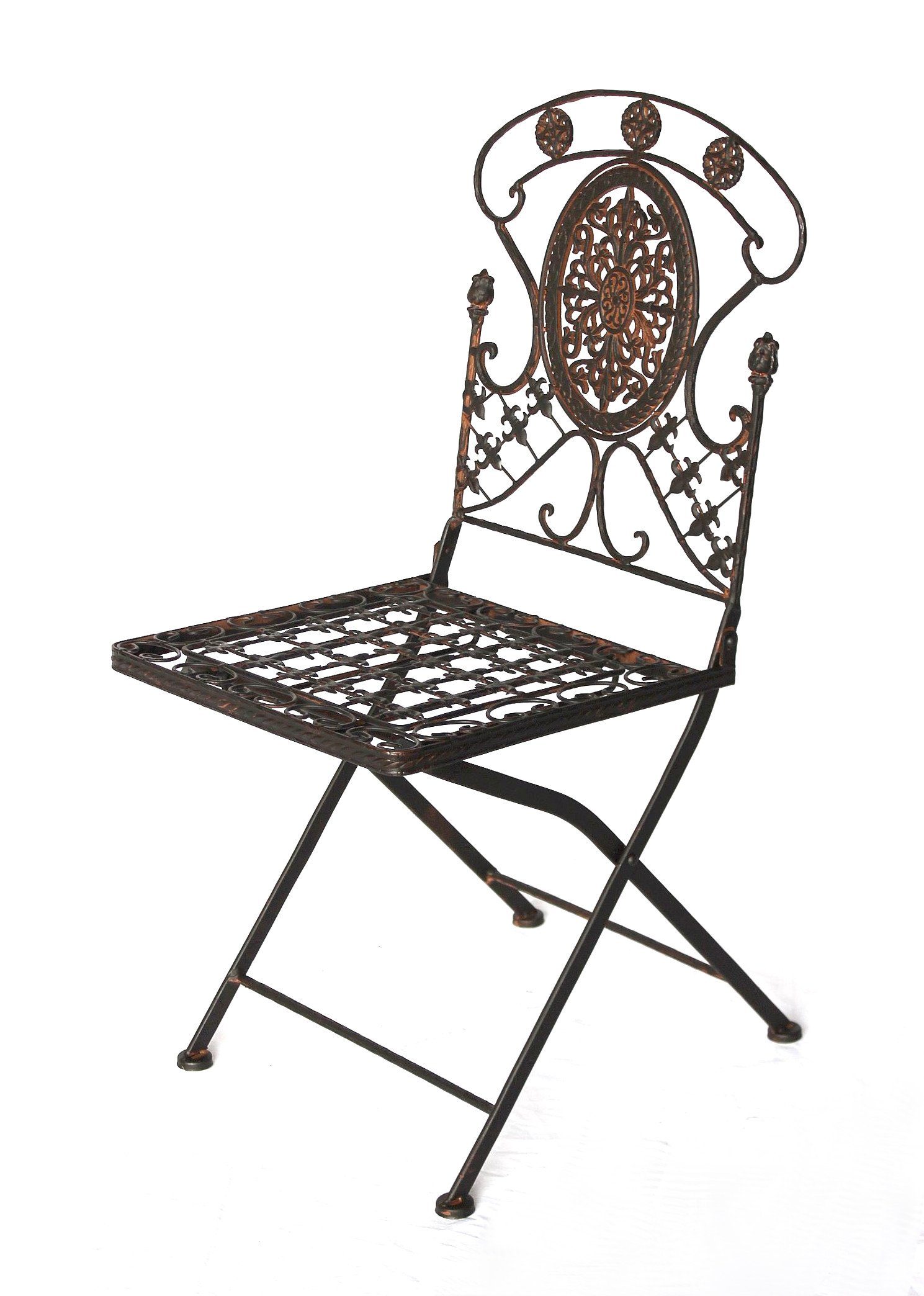 DanDiBo Gartenstuhl Metall Avis 1840 Metallstuhl Bistrostuhl Stuhl