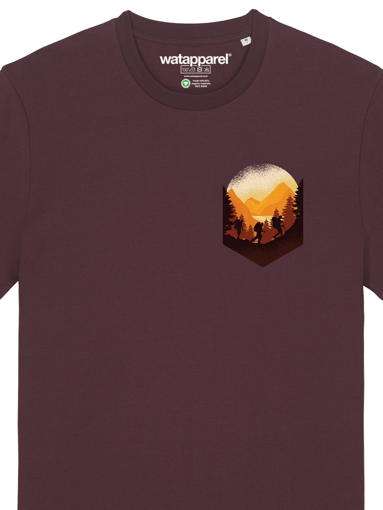 wat? Apparel T-Shirt Hiking in the mountains