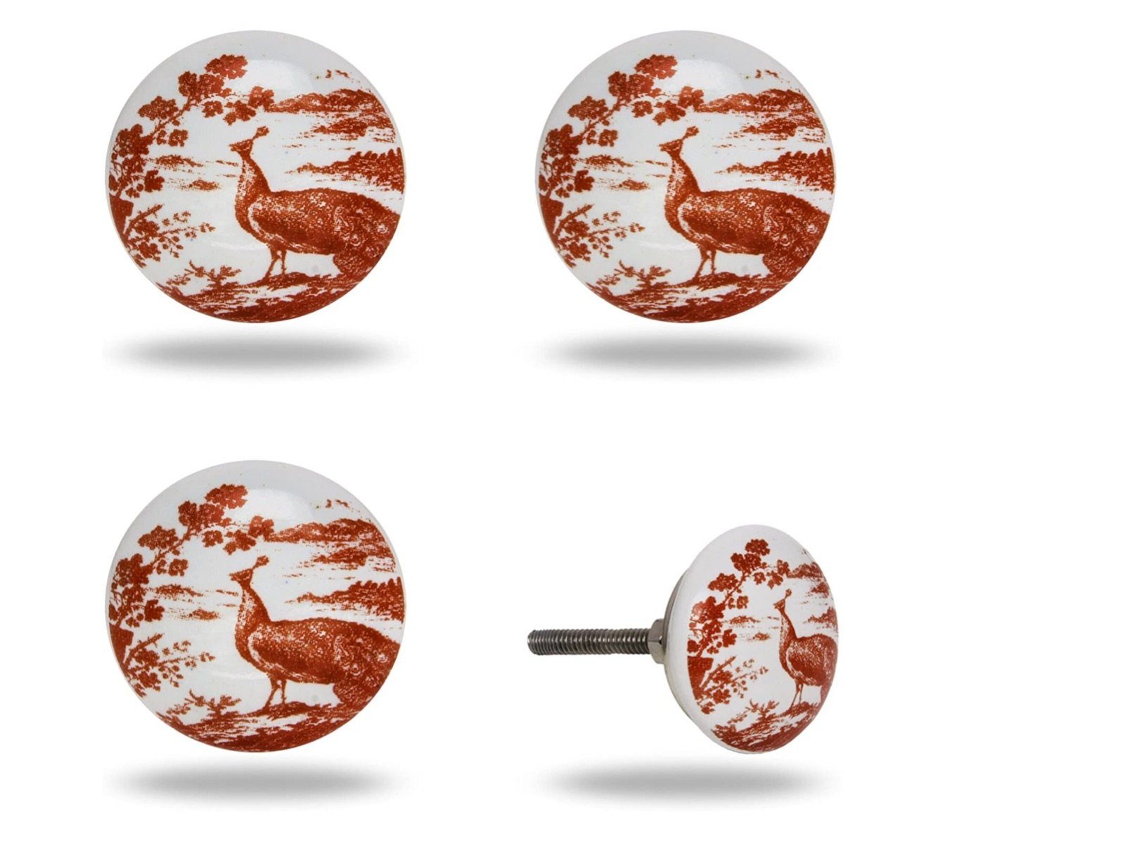 LK Trend & Style Мебельgriff aus Keramik für Schrank und Schublade (Spar-Set), neuer Мебельknopf neues Design