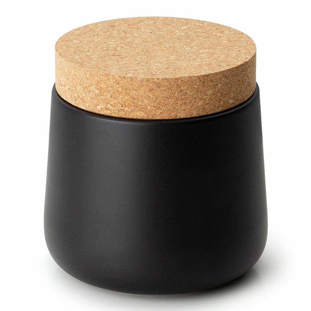 Continenta Vorratsdose Matt Schwarz Ø 14 x 14.5 cm, Keramik, (1-tlg). € 21,97