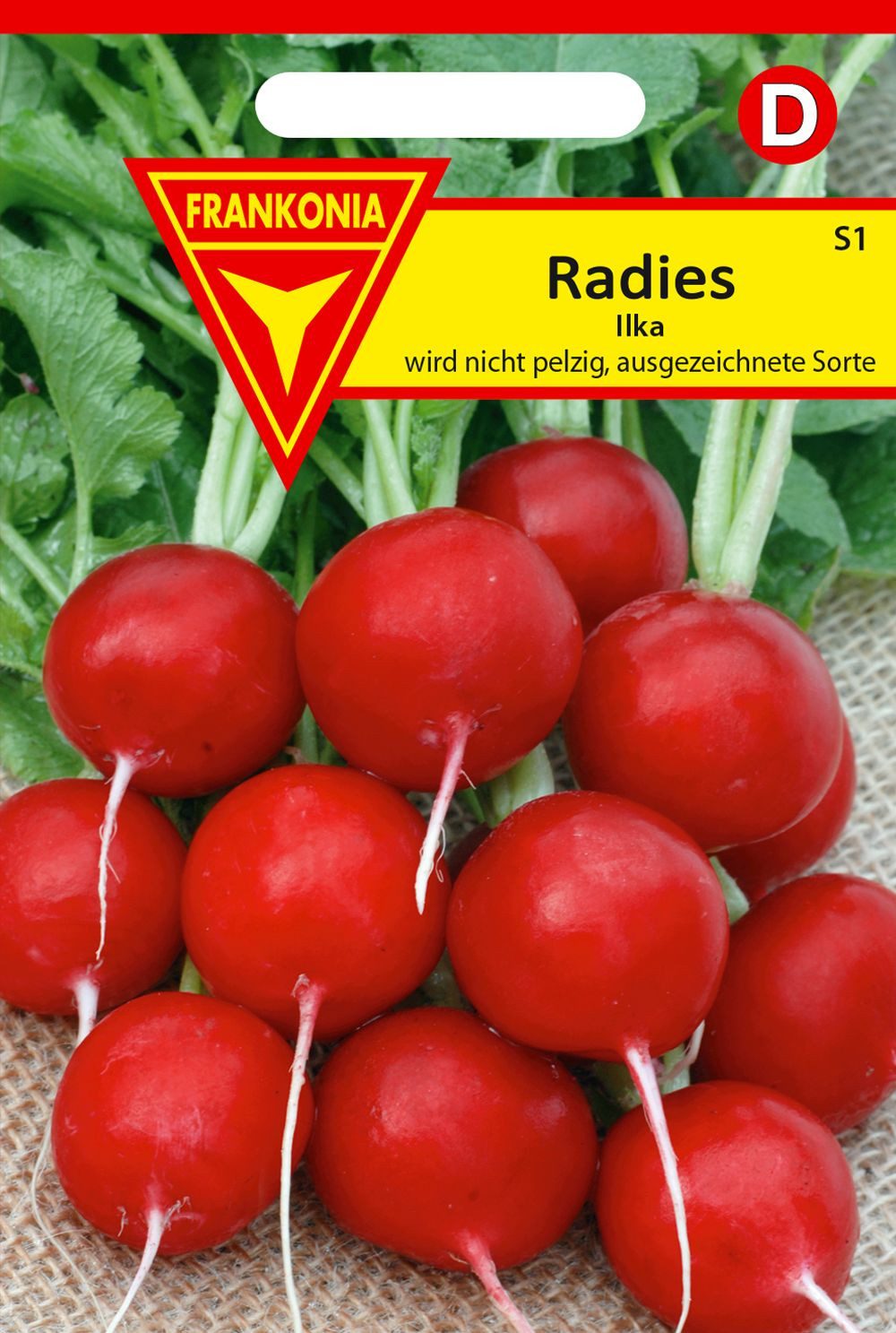 FRANKONIA Gemüsesamen Radies, Ilka - Radieschen-Samen Saatgut Samen, Raphanus sativus