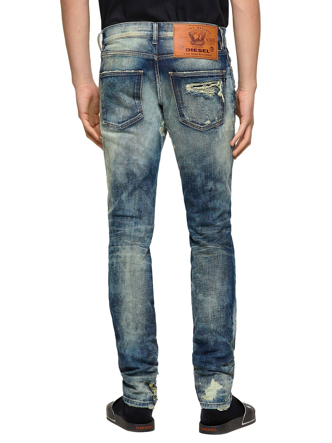 - Fit Straight Slim-fit-Jeans Länge:32 D-KRAS-X 009VI Diesel -