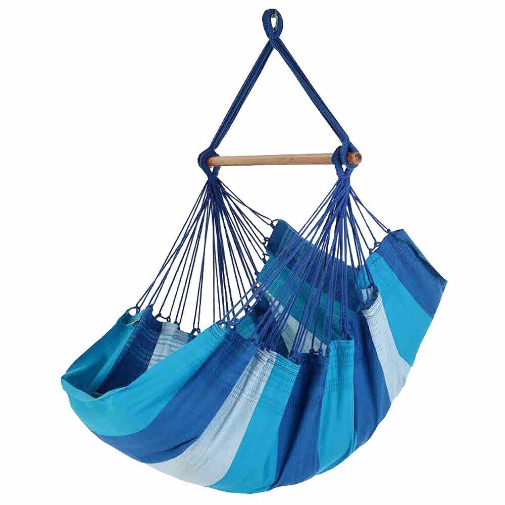 denaná Hängestuhl Hängestuhl Hängesessel Imbuia aus 100 % Baumwolle Denana, Hochwertige Qualität