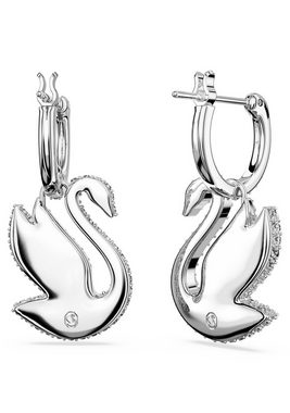 Swarovski Paar Ohrhänger Swarovski Iconic Swan Drop-Ohrhänger, 5647544, 5647545, mit Swarovski® Kristall - Einhänger abnehmbar
