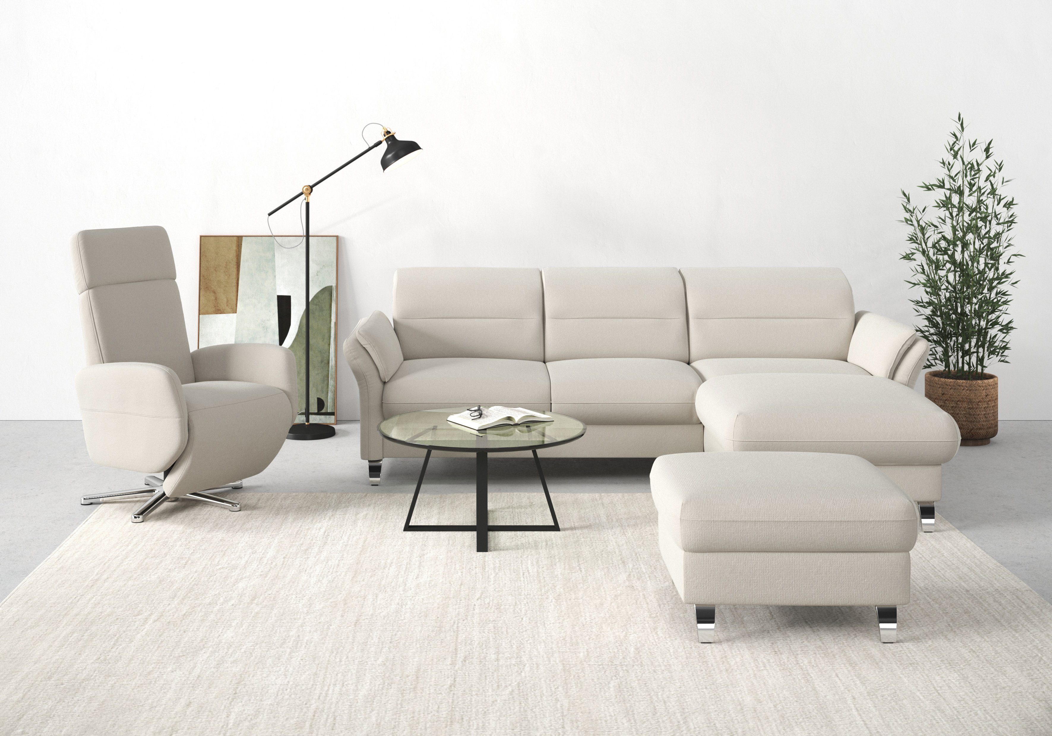 sit&more Ecksofa Grenoble L-Form mit Federkern, günstig online kaufen