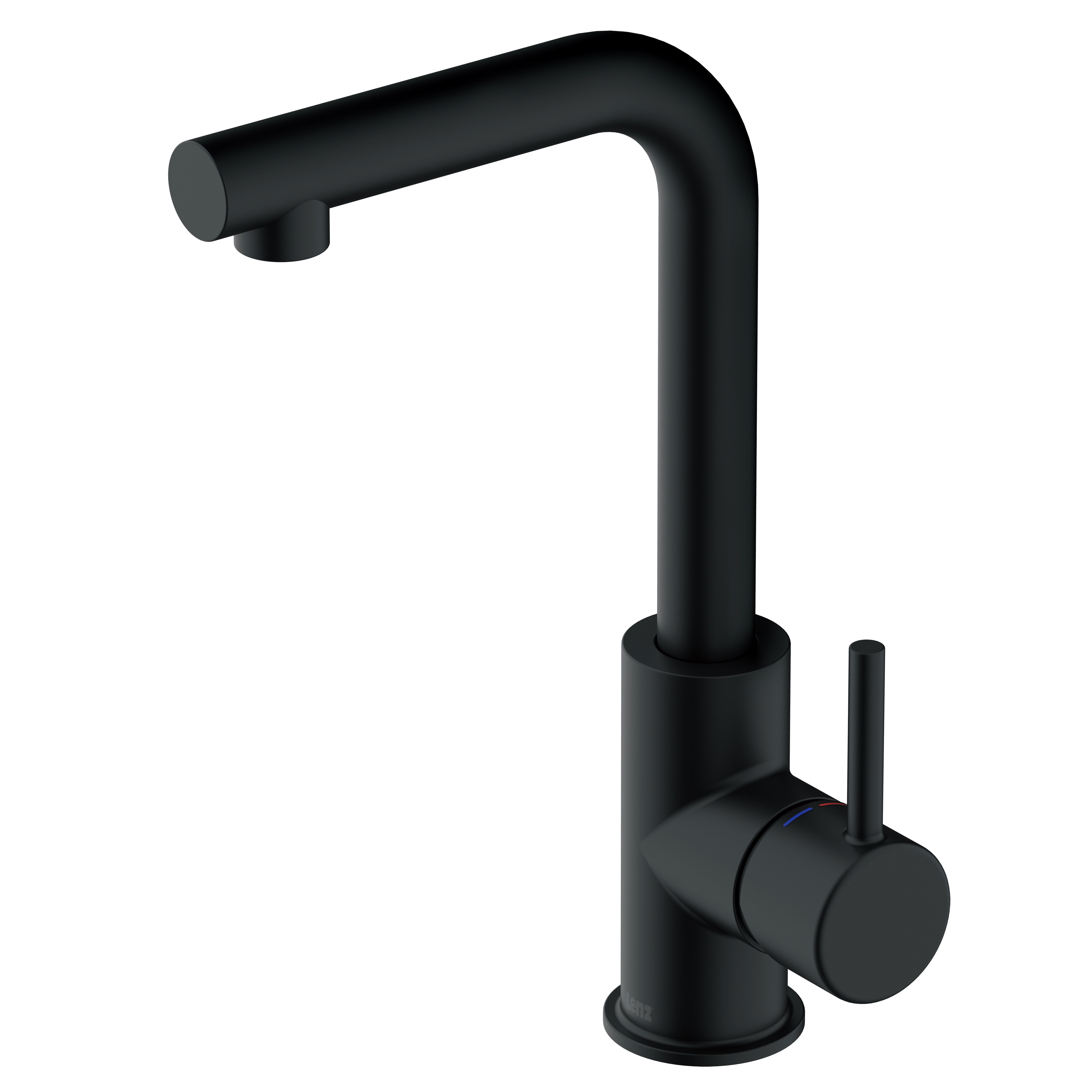 Lenz Waschtischarmatur HOKU (Armatur + Easy Clean Pop-Up Ventil) Anti-Fingerabdruck-Beschichtung