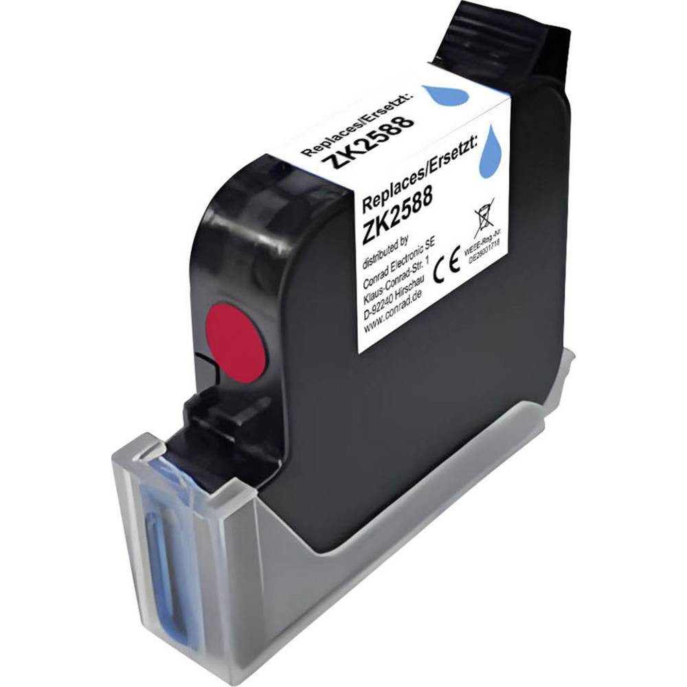 Renkforce Druckerpatrone RF-7593192 Kompatibel Solvent ink cartridge ZK2588 Rot Tintenpatrone