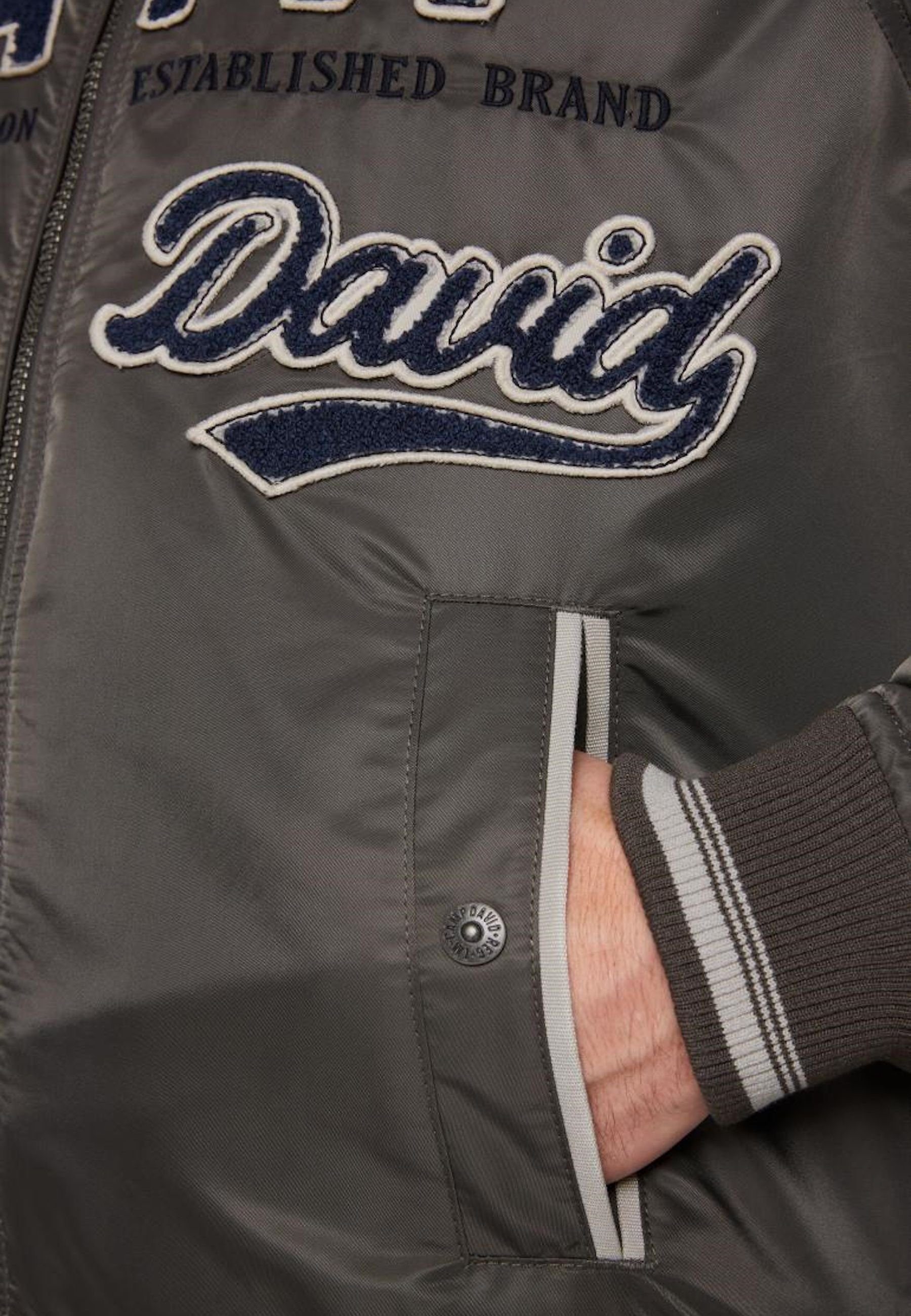 CAMP DAVID Collegejacke Jacke College-Blouson (1-St)