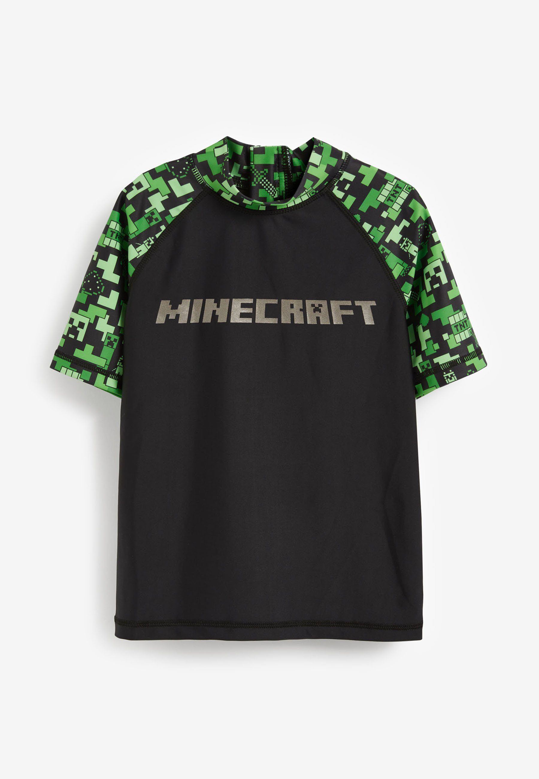 Next Rash Guard Lizenziertes Rashie-Shirt (1-tlg) Green Minecraft