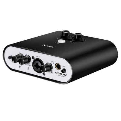 iCON Pro Audio Duo22 Dyna USB-Audio-Interface Digitales Aufnahmegerät