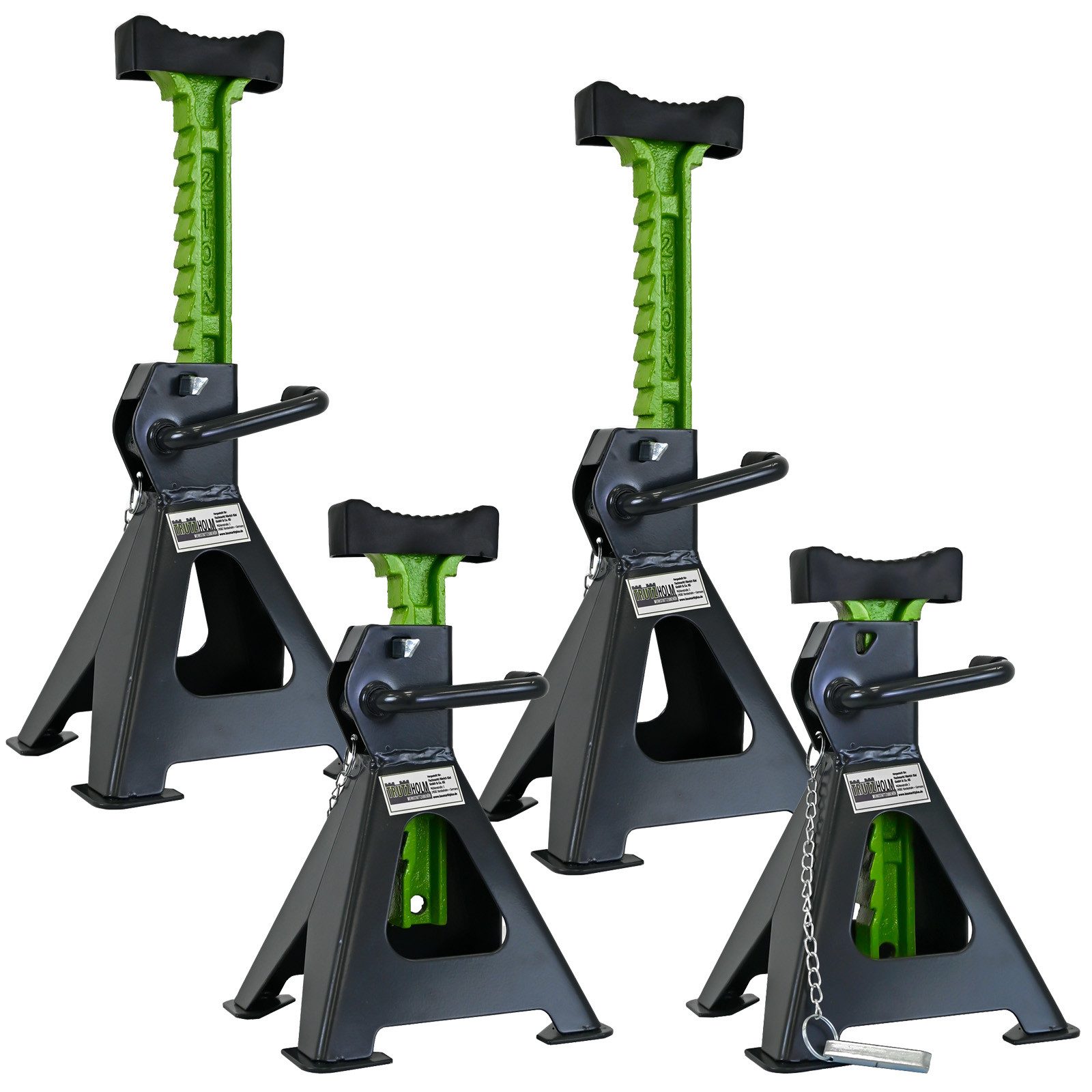 Sägebock Unterstellbock 2 Tonnen Traglast pro Stütze Höhe von 280 - 430 mm