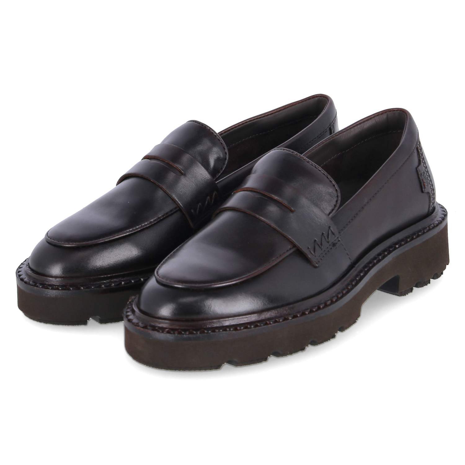 Salamander Salamander F31AY1601000-6100 Damen Glattleder brown Slipper