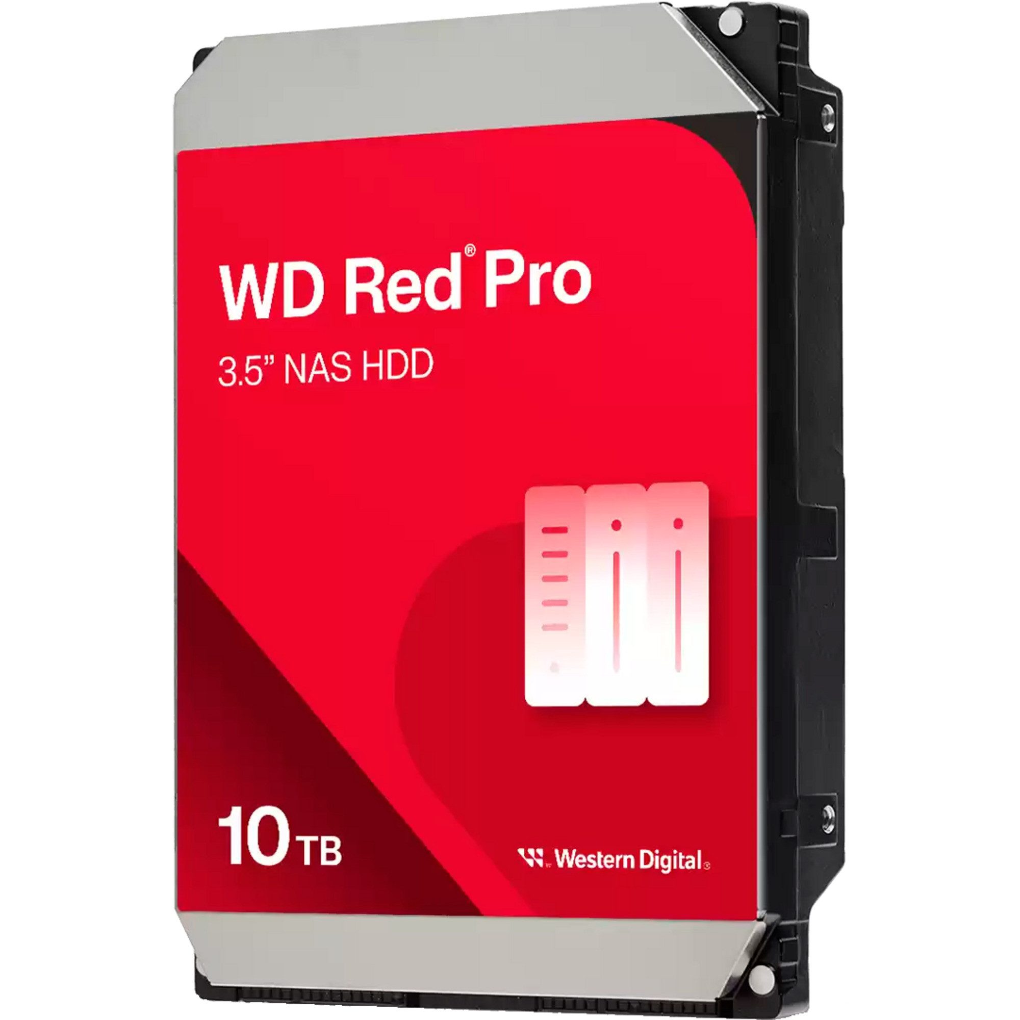 Western Digital WD Red Pro NAS-Festplatte 10 TB, (SATA 6 Gb/s, interne HDD-Festplatte (10 TB) 3.5"