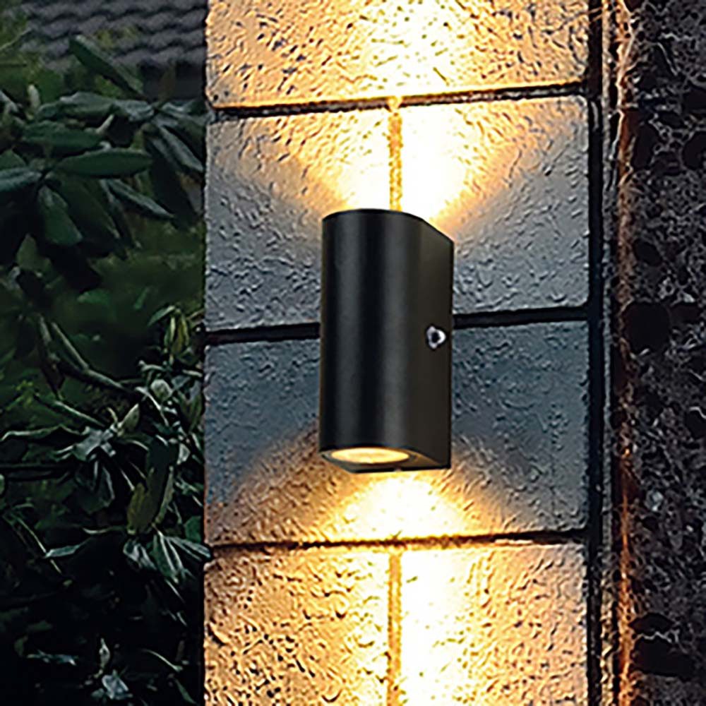 Steinhauer LIGHTING Außen-Wandleuchte, Leuchtmittel inklusive, Warmweiß, Außenleuchte Wandlampe Dämmerungssensor LED Gartenleuchte