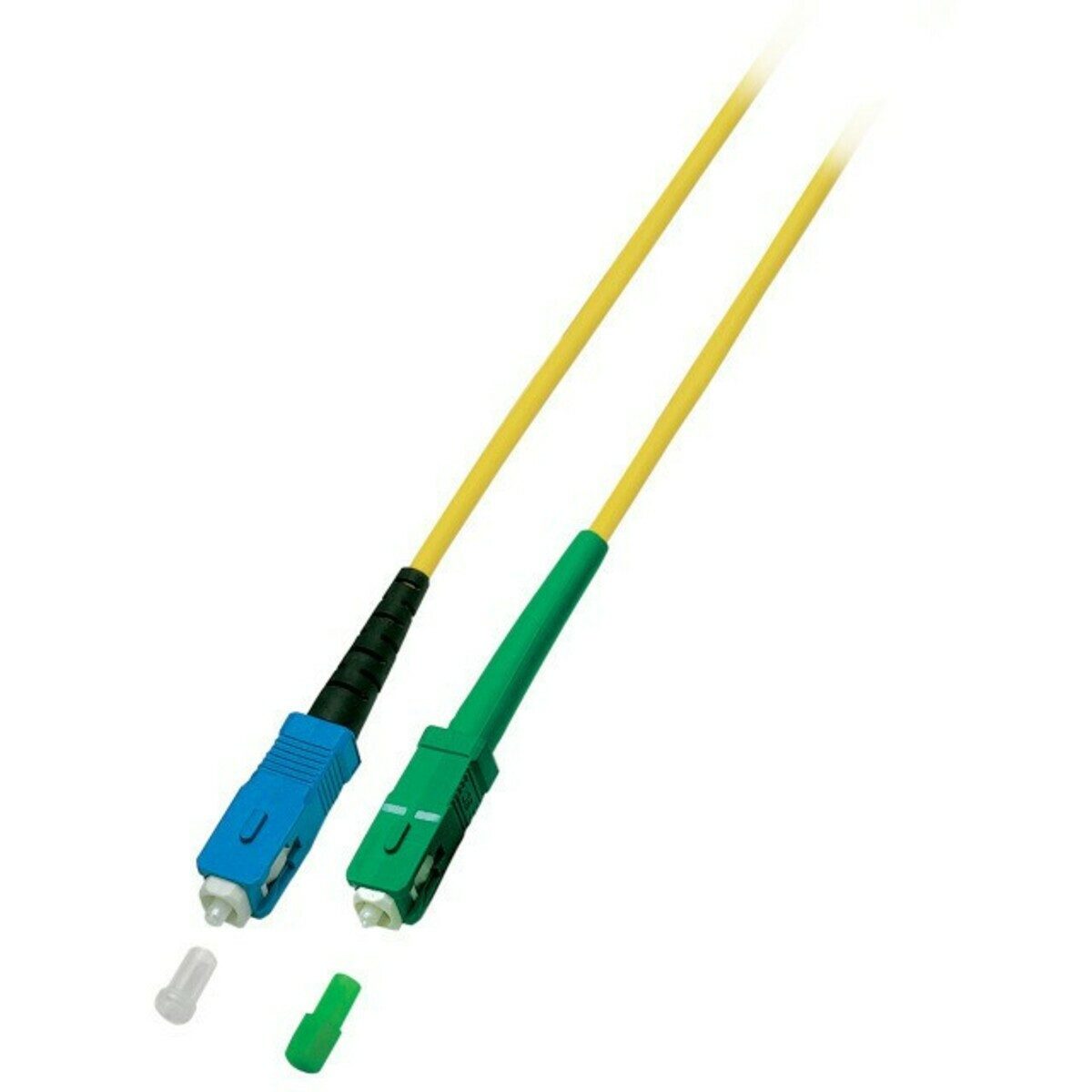 OS2 simplex Glasfaserkabel SC/APC-SC 10m Glasfaserkabel