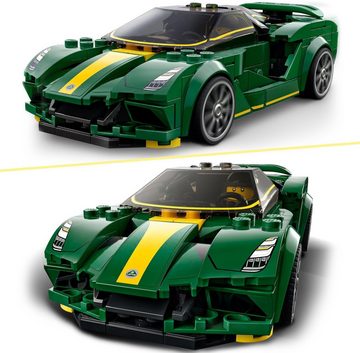 LEGO® Konstruktionsspielsteine Lotus Evija (76907), LEGO® Speed Champions, (247 St), Made in Europe