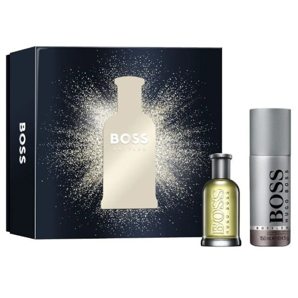 BOSS Duft-Set Boss Bottled Giftset EDT Spray 50ml / Deospray 150ml