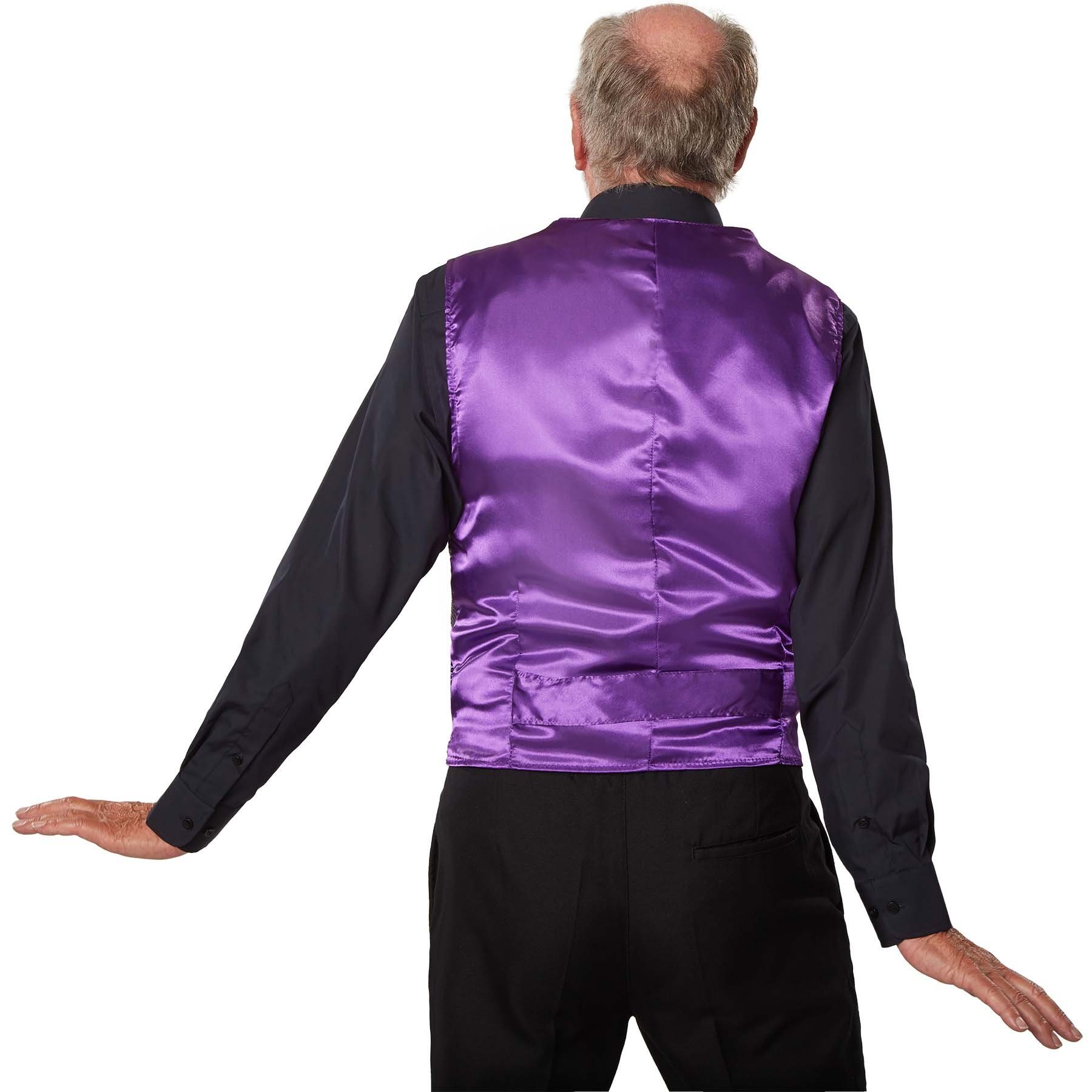 dressforfun Anzugweste Pailletten-Weste Herren