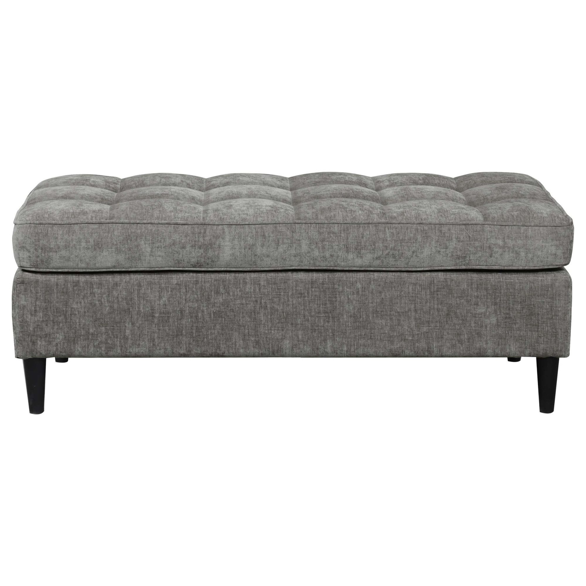 Dorel Home Hocker LINDHUS, Chenille, Modul für die Lindhus-Sofas- Breite 120 cm, verlängert das Sofa zum Schlafsofa, Relaxsofa....