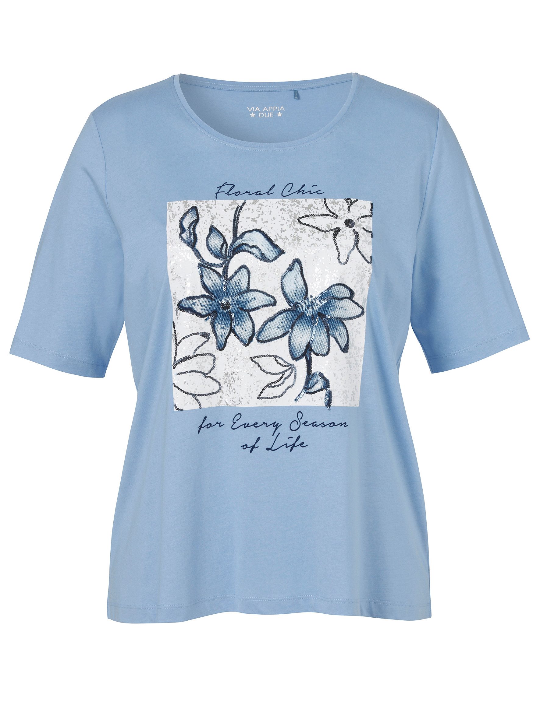 T-Shirt T-Shirt Rundhals 1/2 Arm Motiv