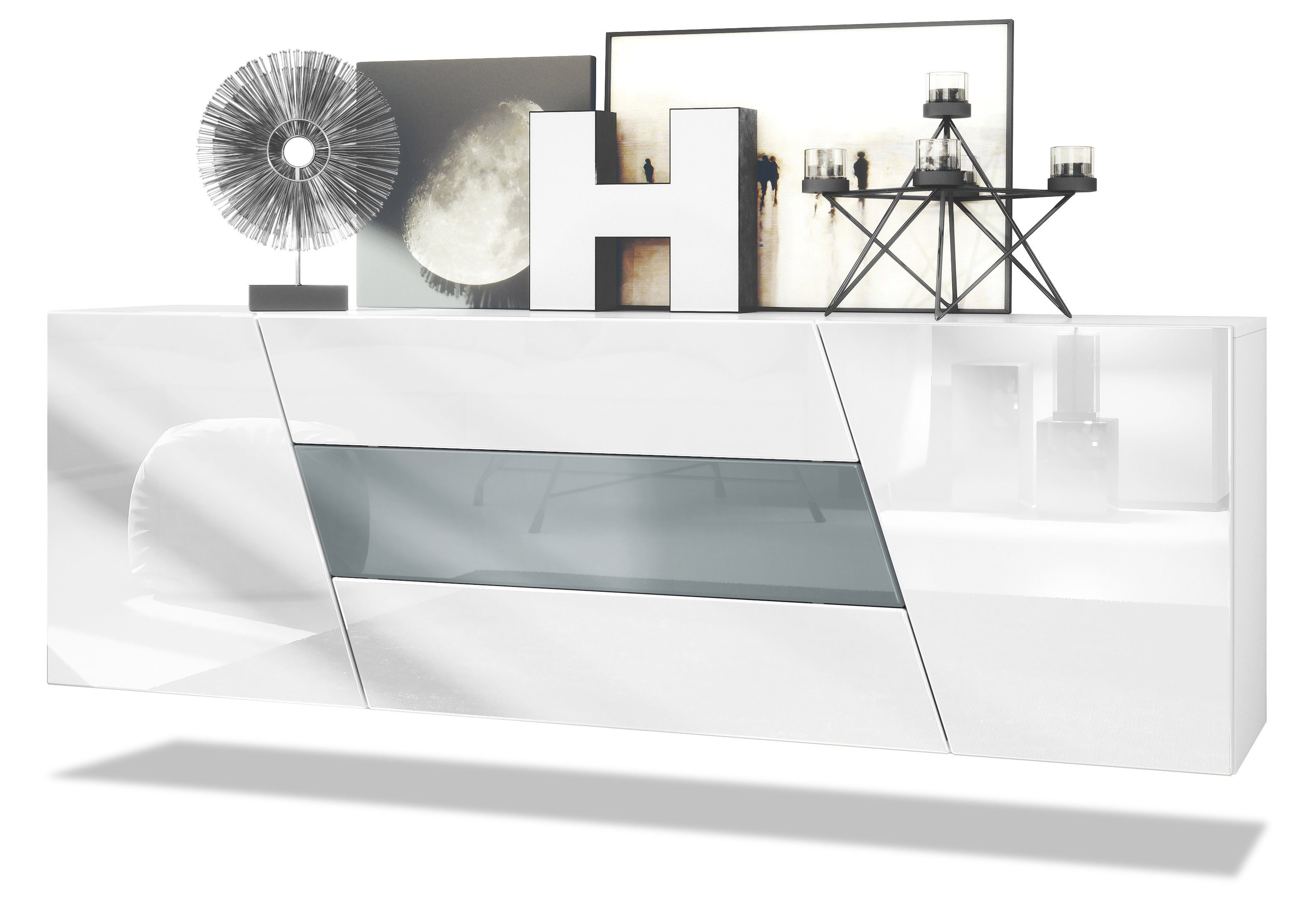 Vladon Sideboard Houston (hängende Kommode, mit günstig online kaufen