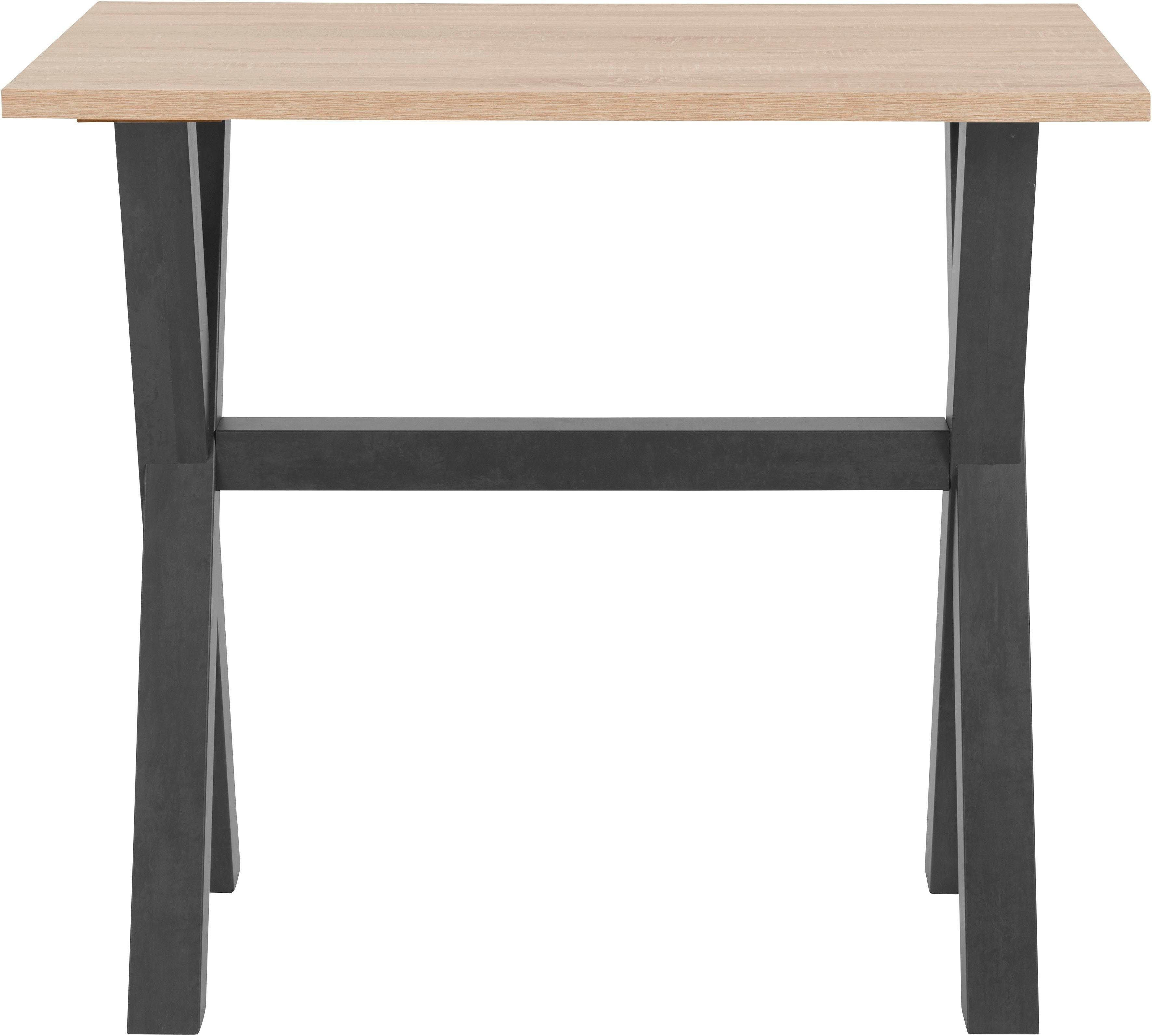 Mäusbacher Bartisch, Gestell in X-Form (Breite günstig online kaufen