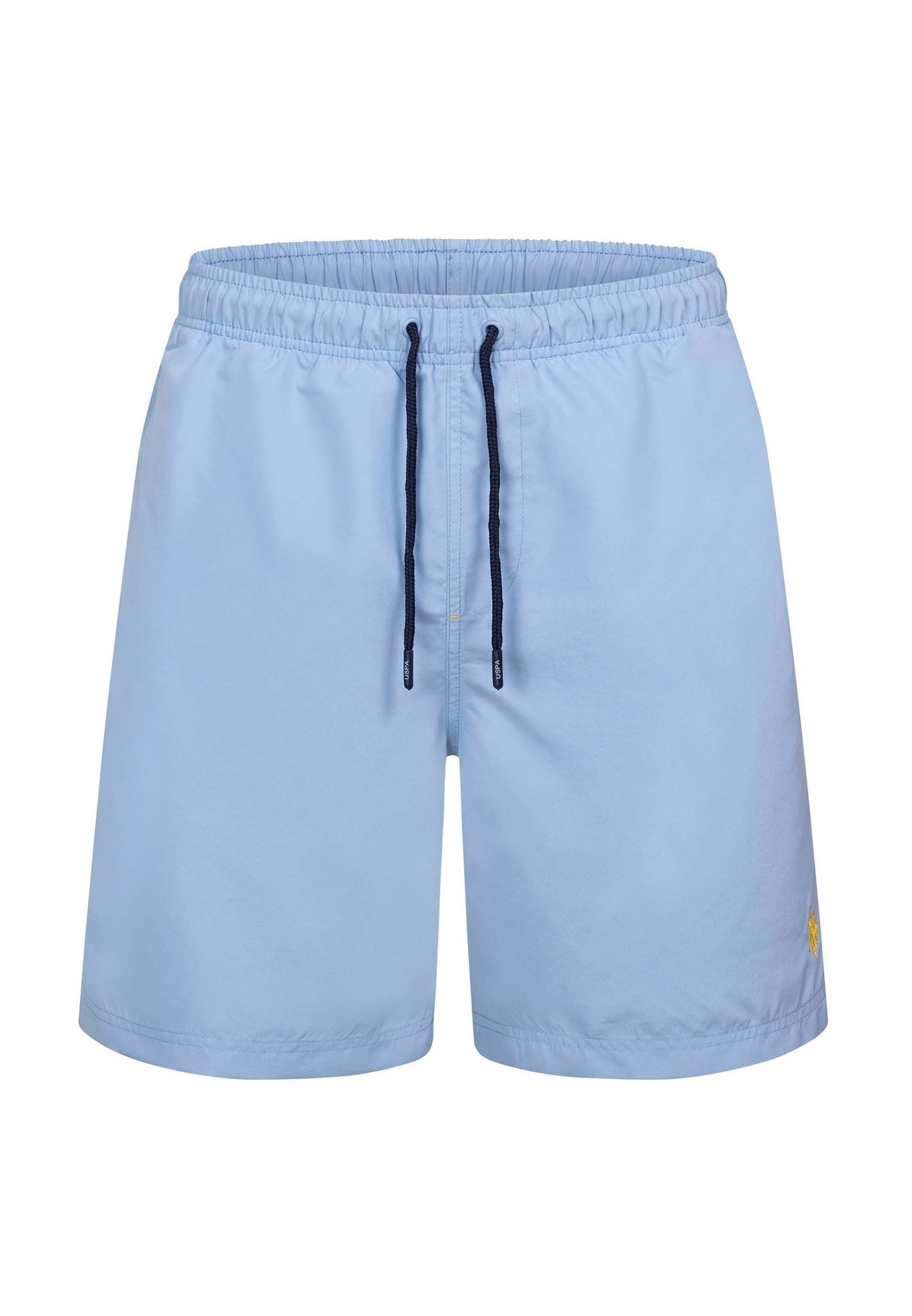 U.S. Polo Assn. Badeshorts USChrys - Schwimmshorts mit Netzfutter und Kordelzug Leichte Badehose mit elastischem Bund und Allover-Logo – Bild 5 von 5