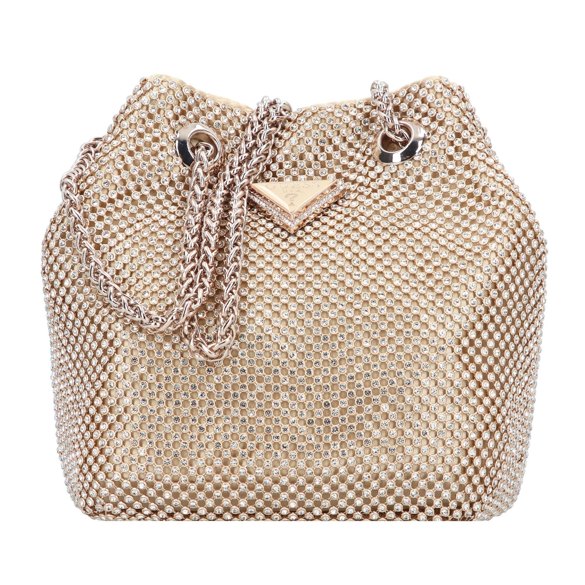 Guess Beuteltasche Zalina, Aluminium