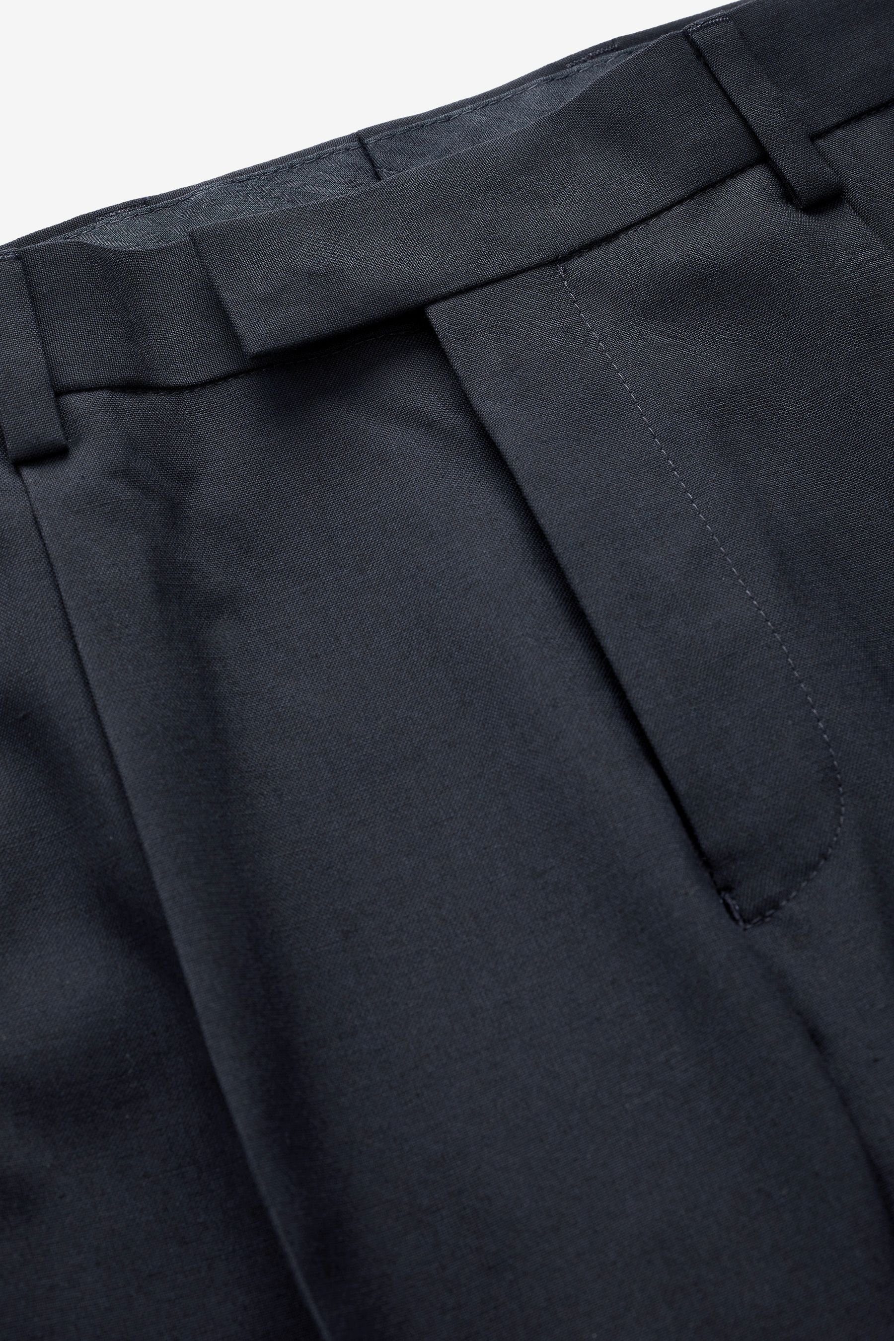 Next Anzughose Slim Anzug: Fit Hose (1-tlg) Blue Navy