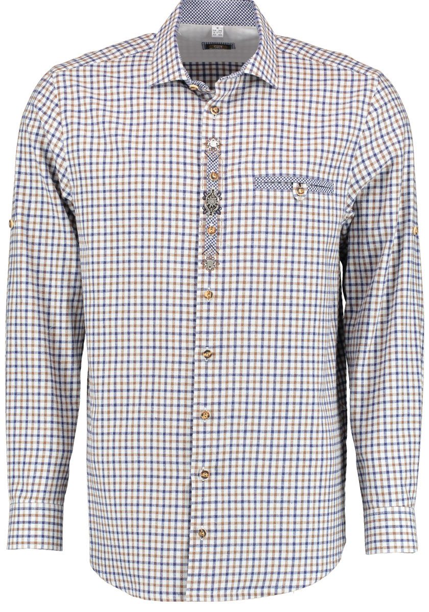 OS Trachten Trachtenhemd Saluna Regular Fit