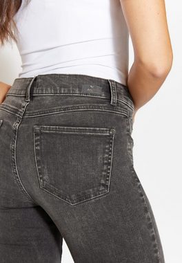 ANGELS Straight-Jeans Jeans Cici Rock mit Strass-Steinen