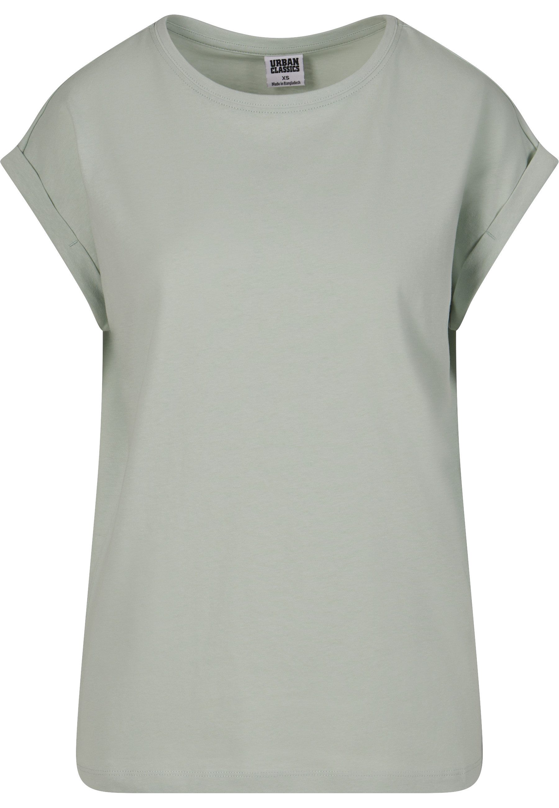 URBAN CLASSICS Kurzarmshirt Urban Classics Damen Ladies Extended Shoulder Tee (1-tlg)