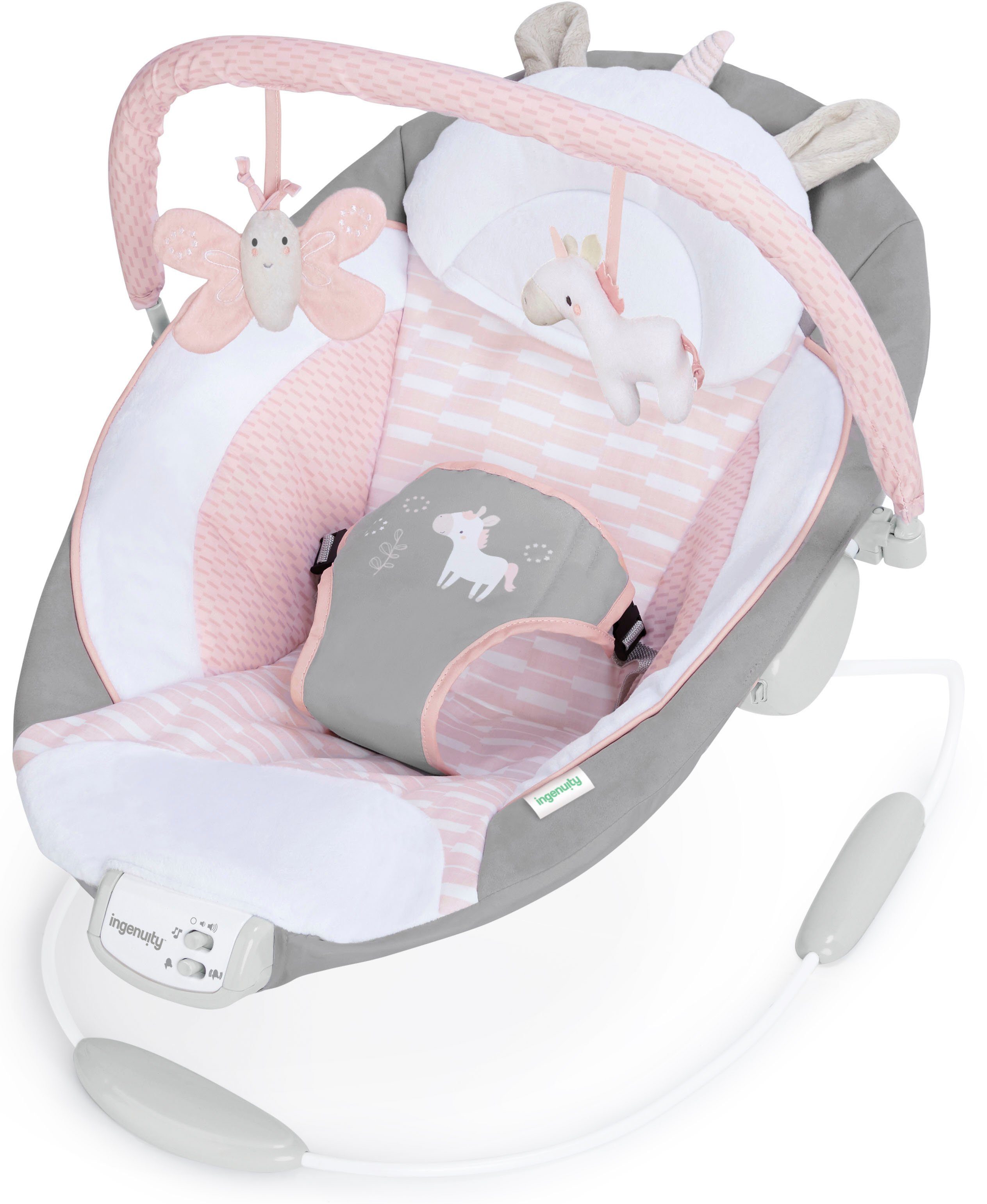 Babywippe Soothing Bouncer, Flora the Unicorn