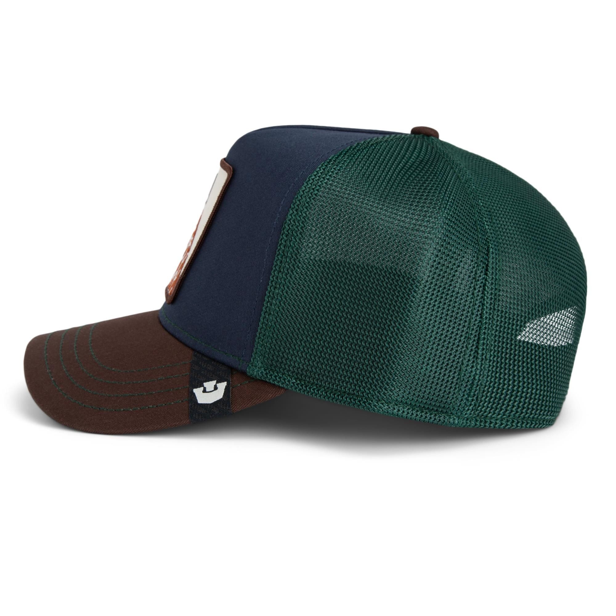 GOORIN Bros. Trucker Cap Goorin Bros. Tricolor Giraffe Trucker Cap Original Recipe Tri Tone (Basecap, Meshcap, Trucker Kappe)