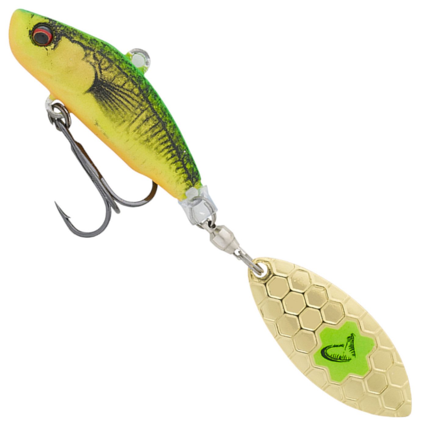 Kunstköder Savage Gear 7,3cm 13g 3D Sticklebait Tailspin - Jigspinner