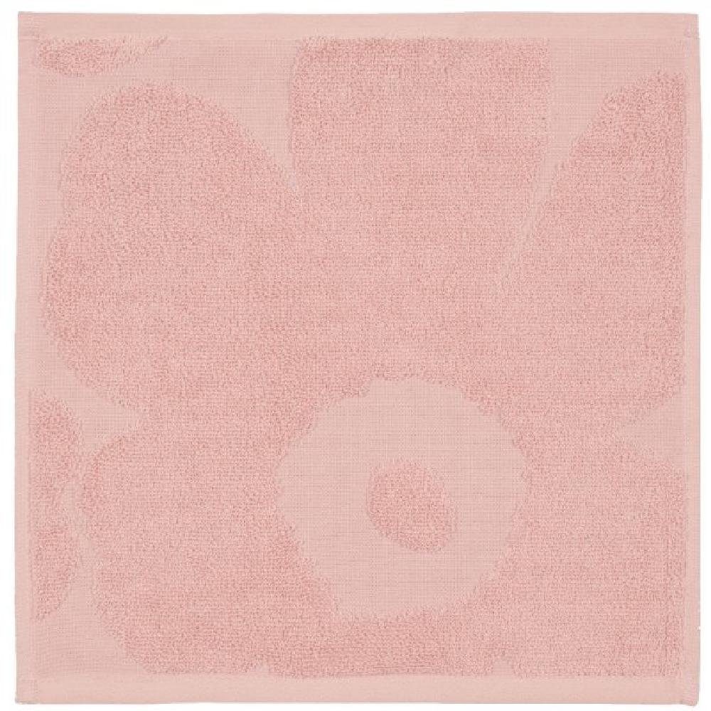 Marimekko Badetücher Mini-Handtuch Unikko Pink Powder (30x30cm)