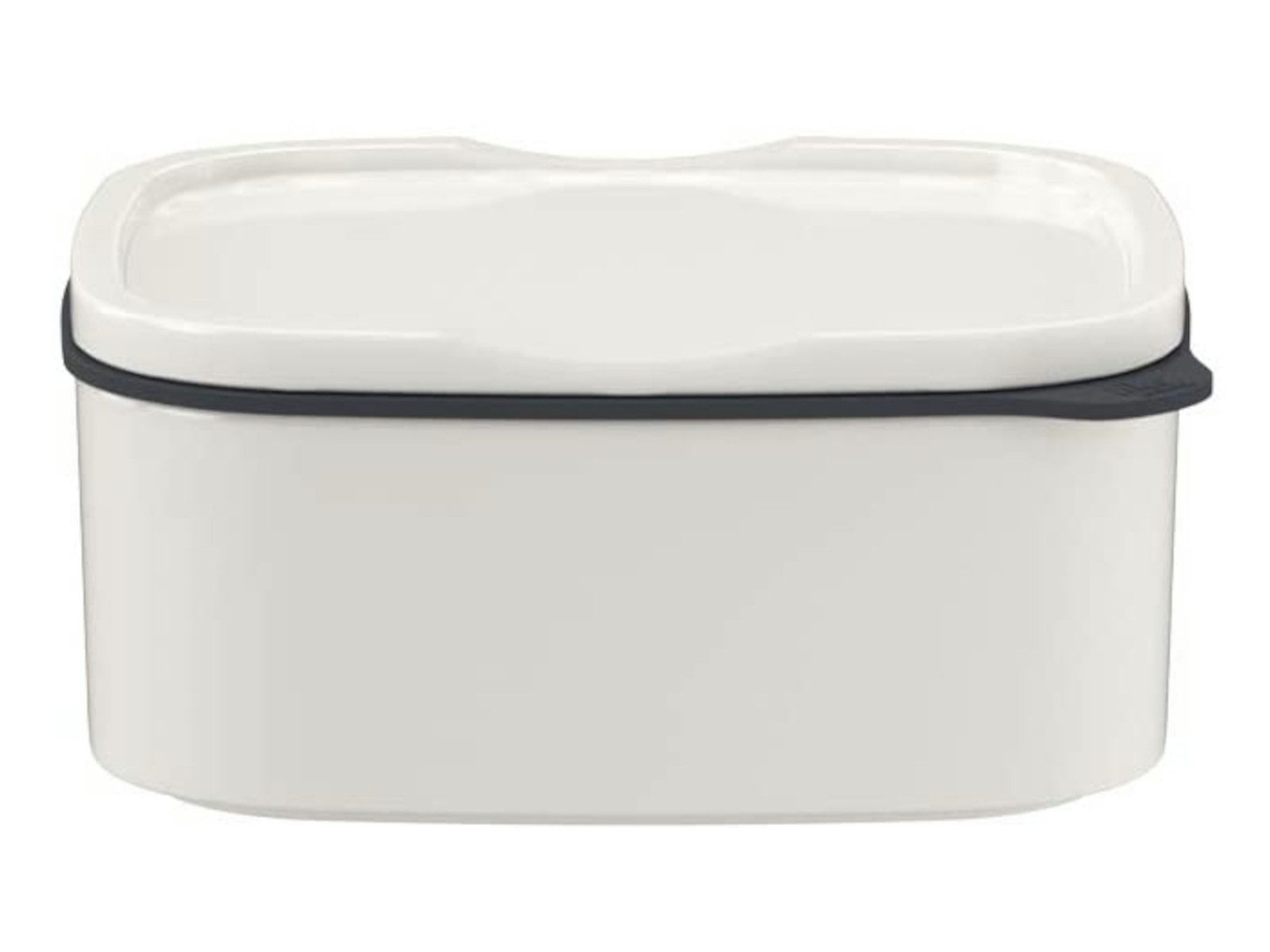 Villeroy & Boch Lunchbox ToGo & ToStay Lunchbox S eckig weiss 0,28 l, Porzellan / Silikon
