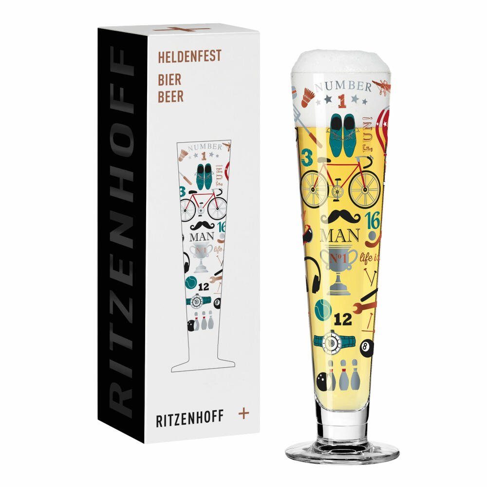 Verre à Shot Ritzenhoff Heldenfest Motif 16 - 40ml Fabriqué En Allemagne - Fête Inoubliable !