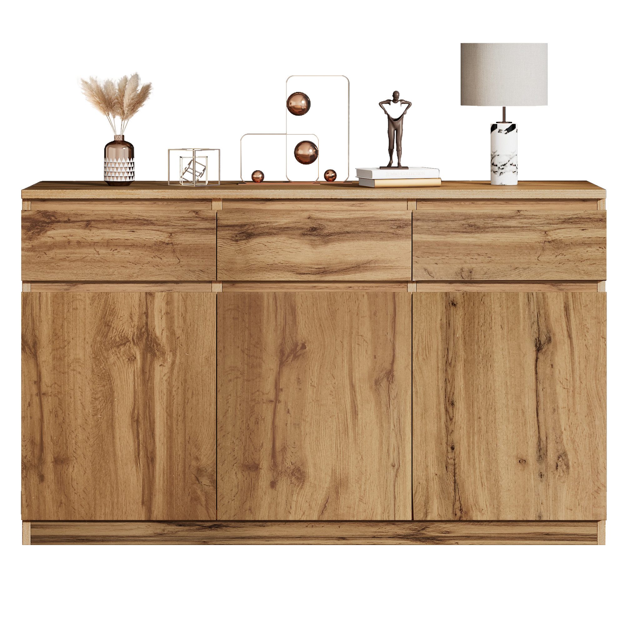 MODFU Sideboard in originaler Holzoptik (dekorativer günstig online kaufen