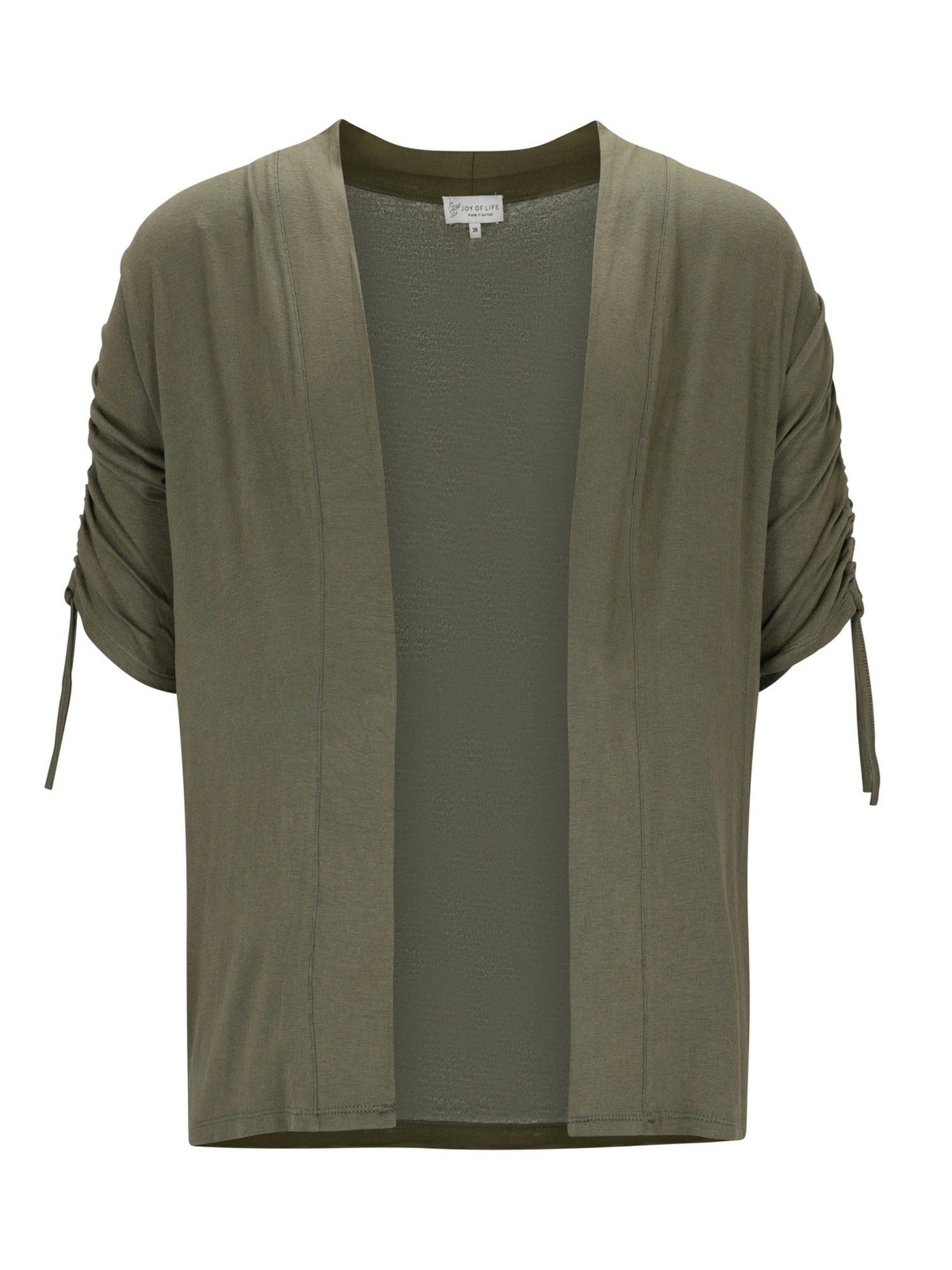Hajo Strickjacke Strickjacke ohne Verschluss 3/4 Arm