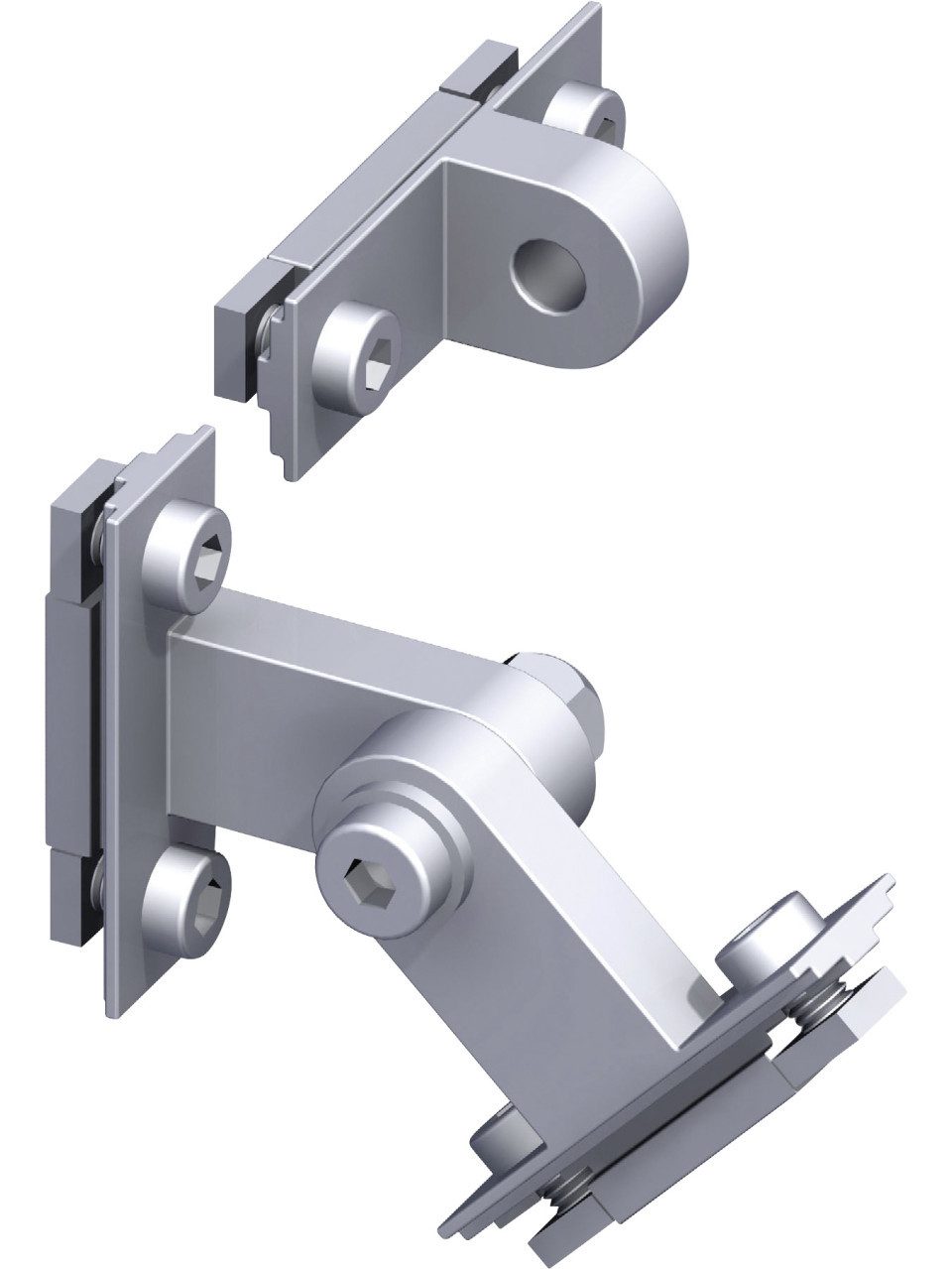 alfer Abdeckprofil coaxis®-Gelenk-Scharnier 24.6 x 44.2 x 8.9 mm Maß